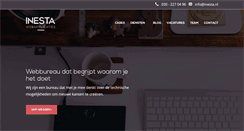 Desktop Screenshot of inesta.nl