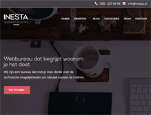 Tablet Screenshot of inesta.nl